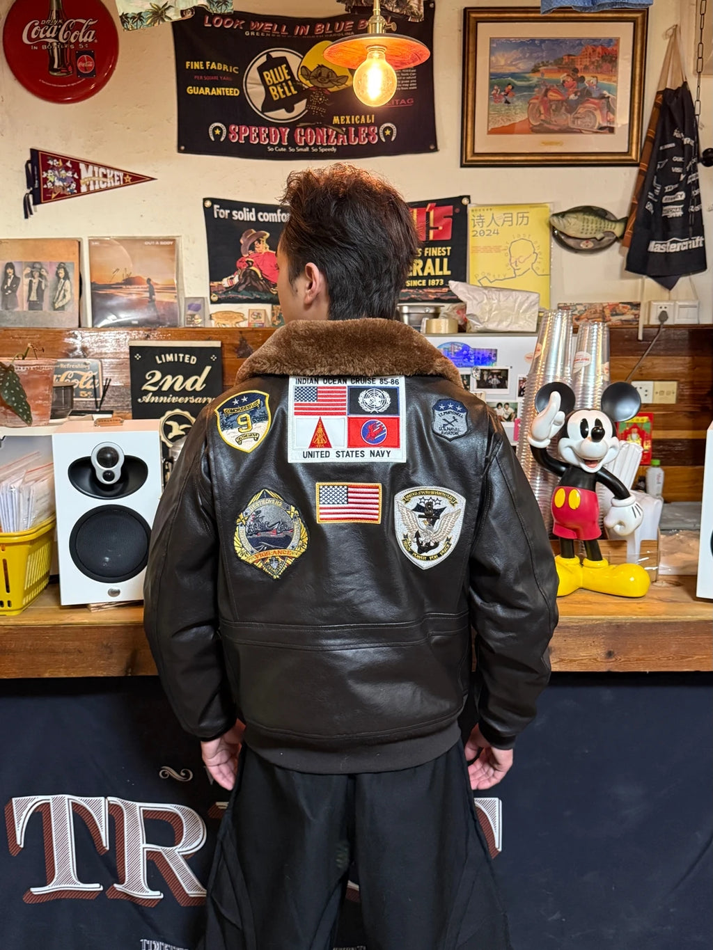 Top Gun Maverick PU Leather Flight Jacket