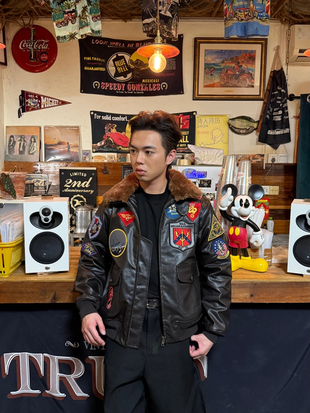 Top Gun Maverick PU Leather Flight Jacket