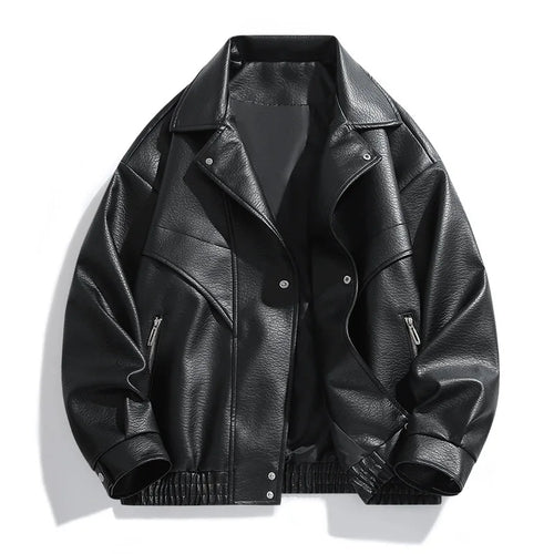 Men's Vintage PU Leather Jacket